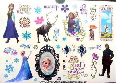 Picture of Disney Frozen Temporary Tattoo CG-063